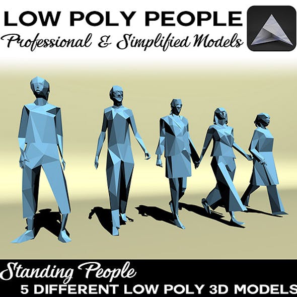 Low Poly People