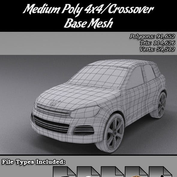 Medium Poly 4x4/Crossover Base Mesh