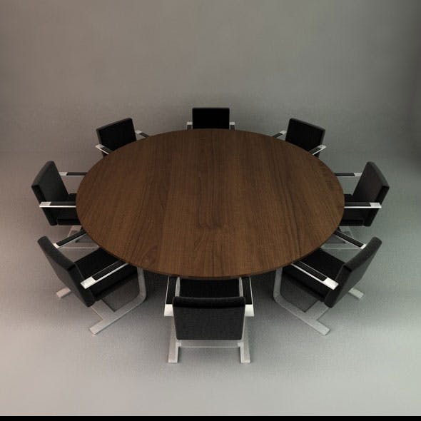 Office Conference Table and Chairs