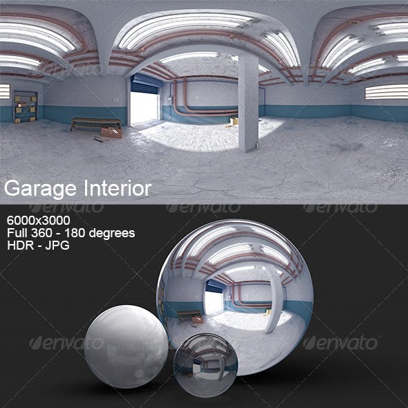 Garage Interior HDRI