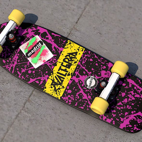 Marty McFly Valterra x Madrid skateboard 