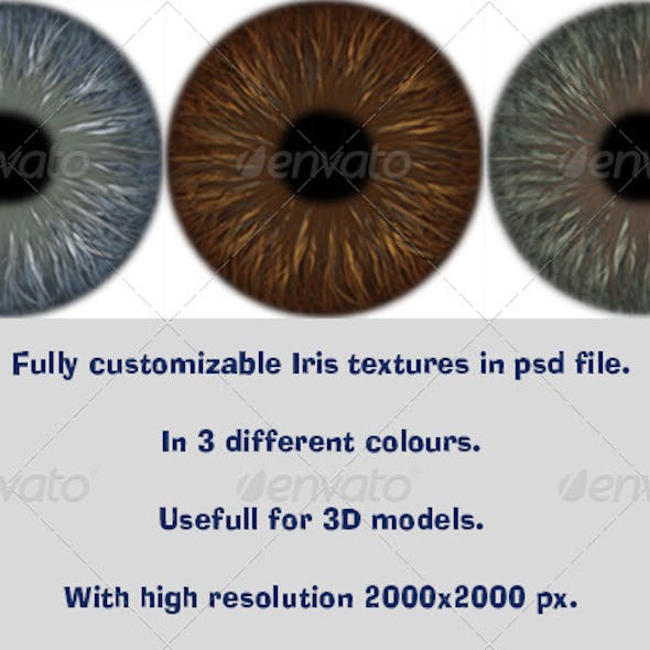 Realistic Iris Texture