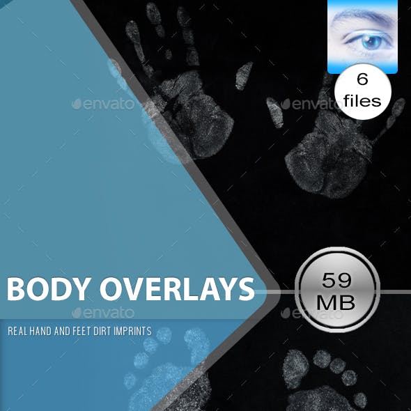 Real Body Part Overlay Textures