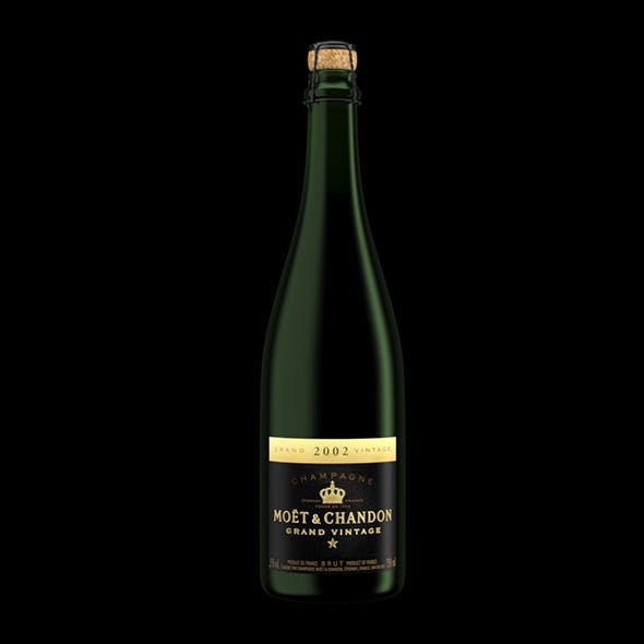 Bottle of Champagne Grand Vintage