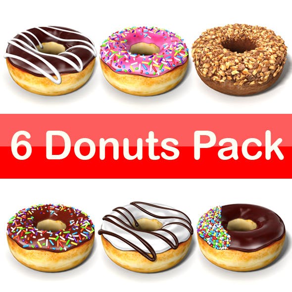 6 Donuts Pack