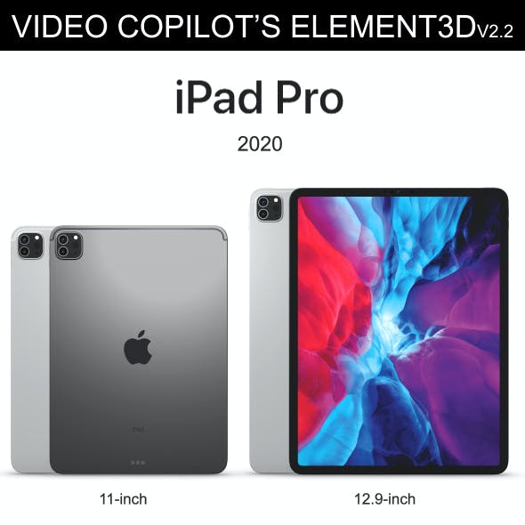 Element3D – iPad Pro 2020