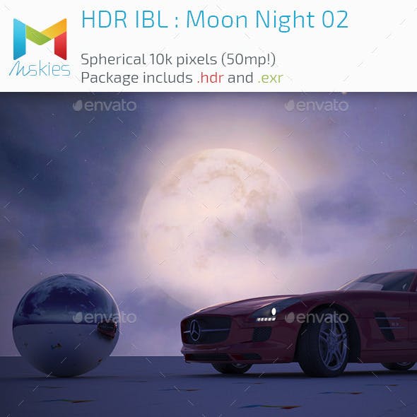 HDR IBL : Moon Night 02
