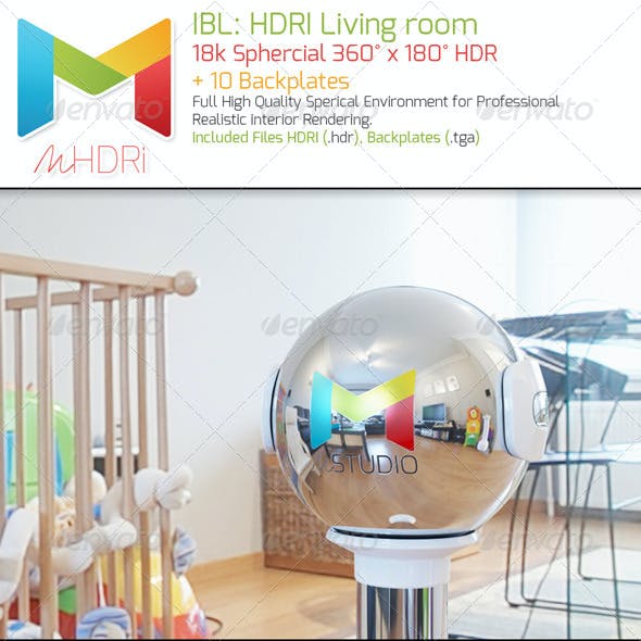 IBL: HDRI Living room
