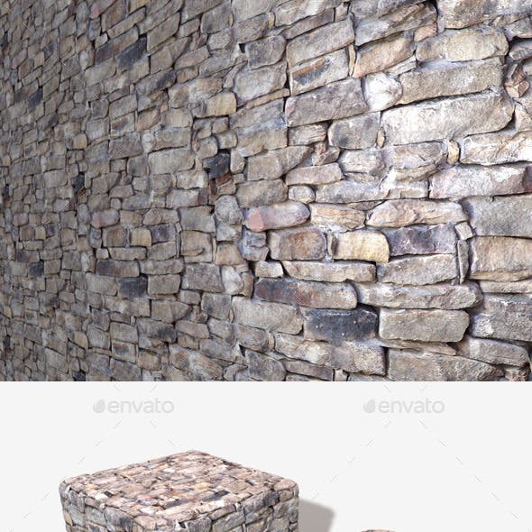 Traditional Rock Wall Seamless Texture