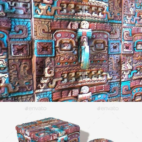 Mexican Carving Seamless Texture