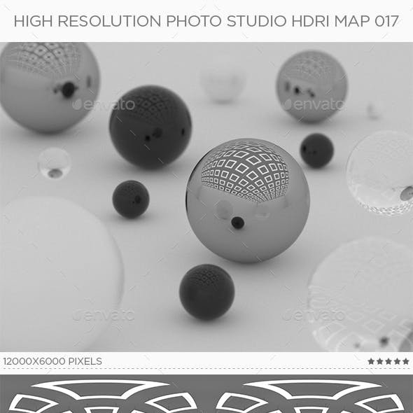 High Resolution Photo Studio HDRi Map 017