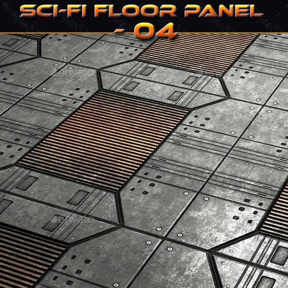 Sci-fi Floor Panel 04