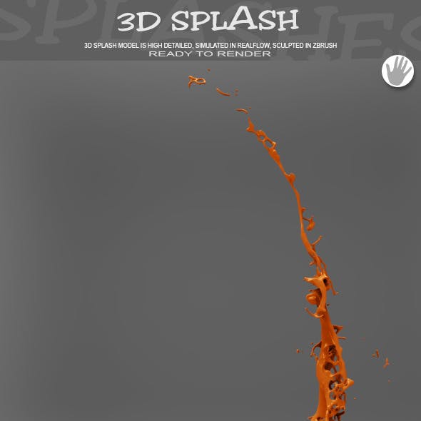 HD Water Paint Liquid Splash 16