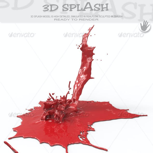 HD Abstract Water Paint Liquid Splash 22