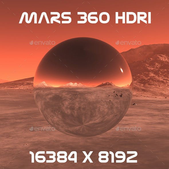 Mars 360 HDRI