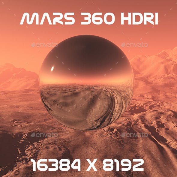 Mars 360 HDRI 16K