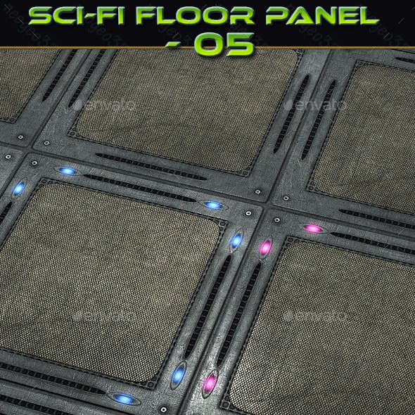 Sci-fi Floor Panel 05