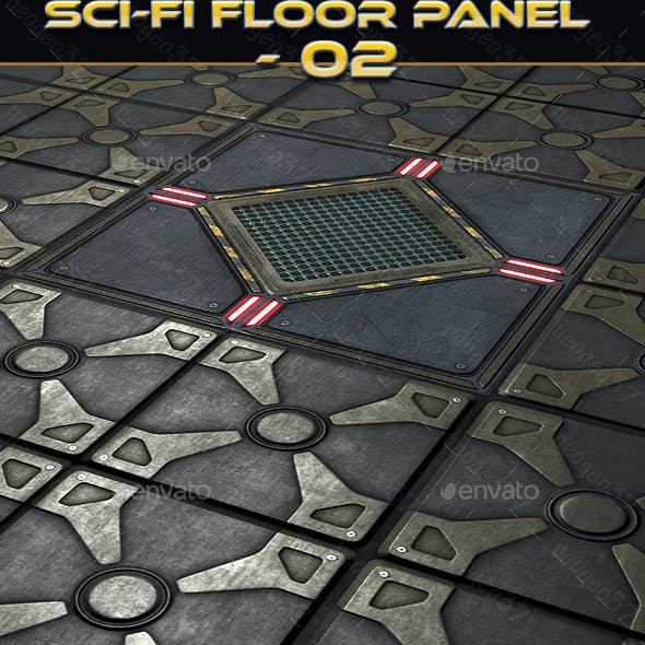 Sci-fi Floor Panel 02